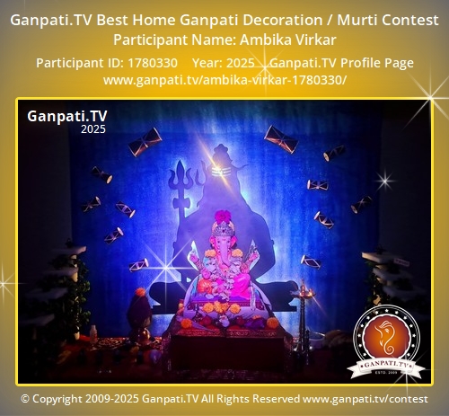 Ambika Virkar Ganpati 2025