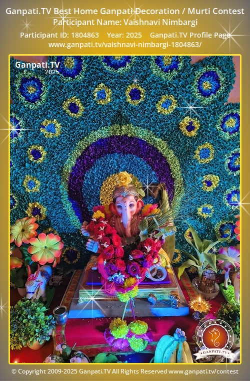 Vaishnavi Nimbargi Ganpati 2025