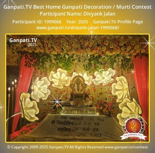 Divyank Jalan Ganpati 2025