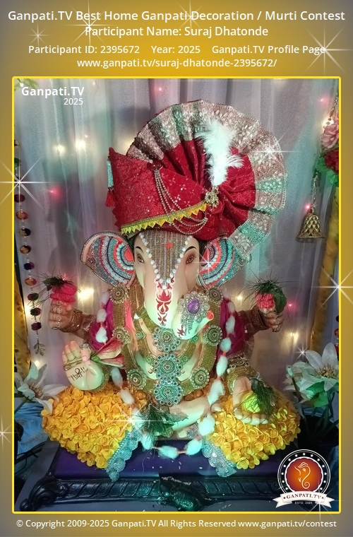 Suraj Dhatonde Ganpati 2025