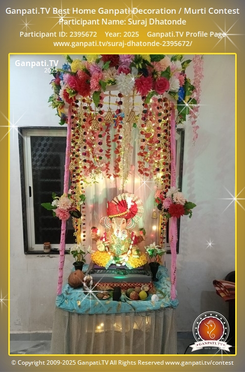 Suraj Dhatonde Ganpati 2025