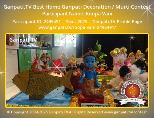 Roopa Vani Ganpati 2025
