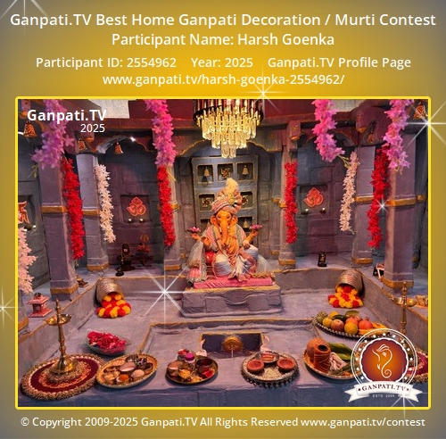 Harsh Goenka Ganpati 2025