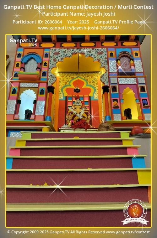Jayesh Joshi Ganpati 2025