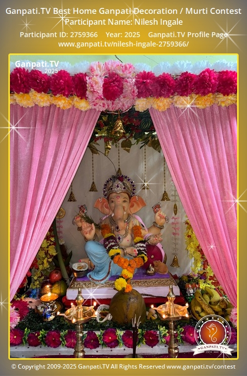 Nilesh Ingale Ganpati 2025