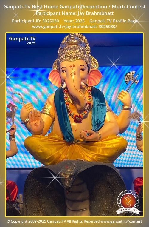 Jay Brahmbhatt Ganpati 2025