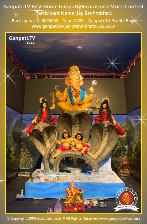 Jay Brahmbhatt Ganpati 2025