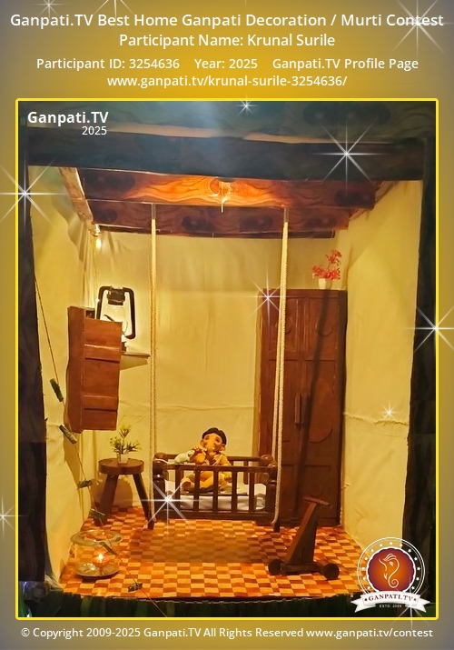 Krunal Surile Ganpati 2025