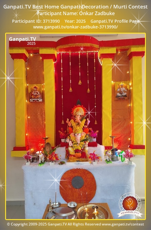 Onkar Zadbuke Ganpati 2025