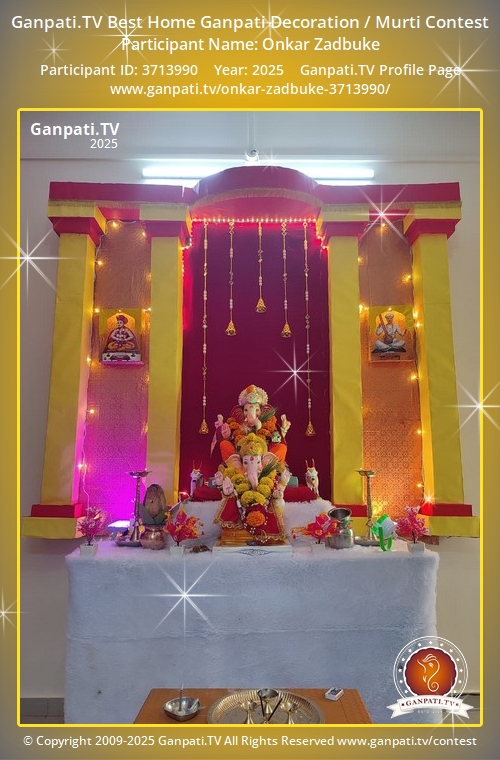 Onkar Zadbuke Ganpati 2025