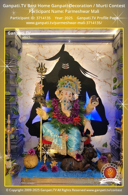 Parmeshwar Mali Ganpati 2025
