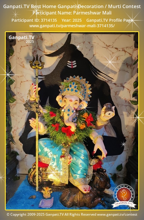 Parmeshwar Mali Ganpati 2025