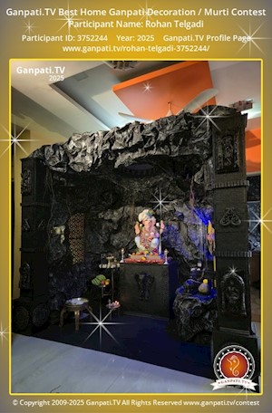 Rohan Telgadi Home Ganpati Picture