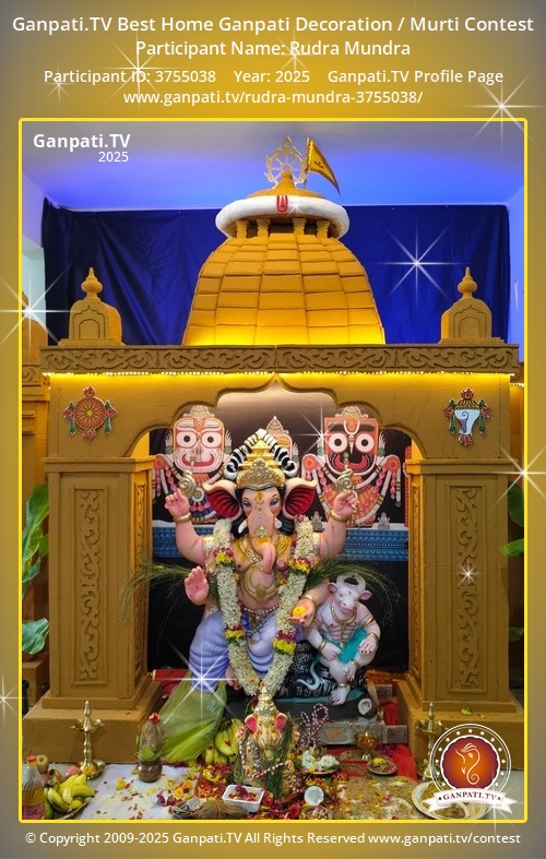 Rudra Mundra Ganpati 2025