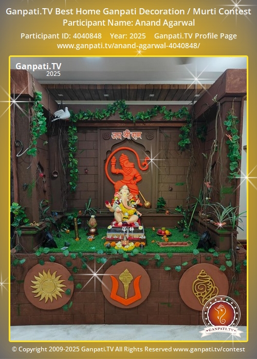 Anand Agarwal Ganpati 2025