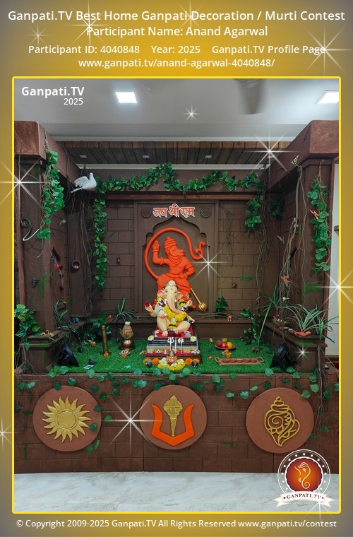 Anand Agarwal Ganpati 2025