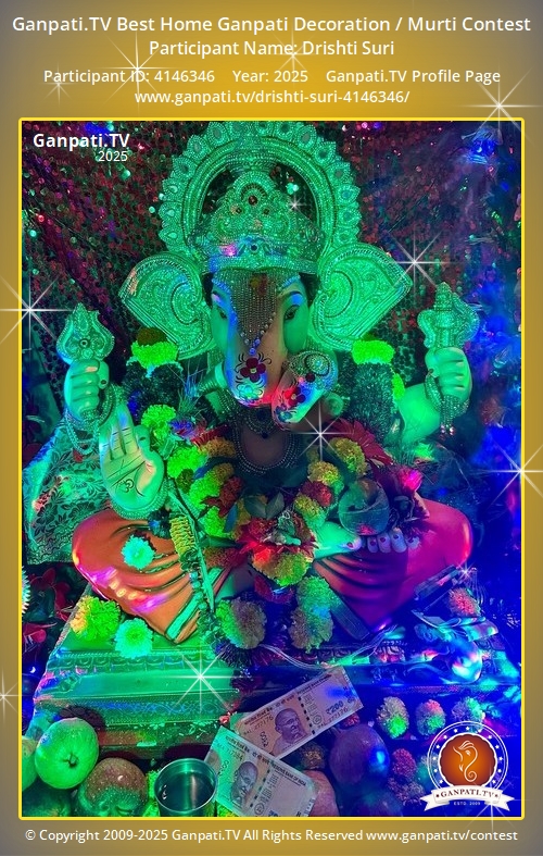 Drishti Suri Ganpati 2025