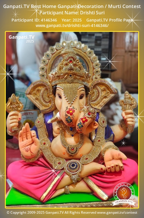 Drishti Suri Ganpati 2025