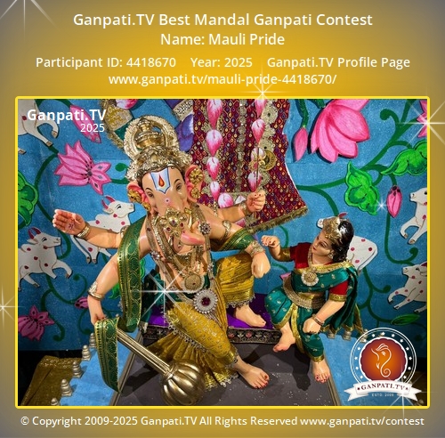 Mauli Pride Ganpati 2025