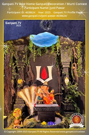 Jyoti Pawar Home Ganpati Picture