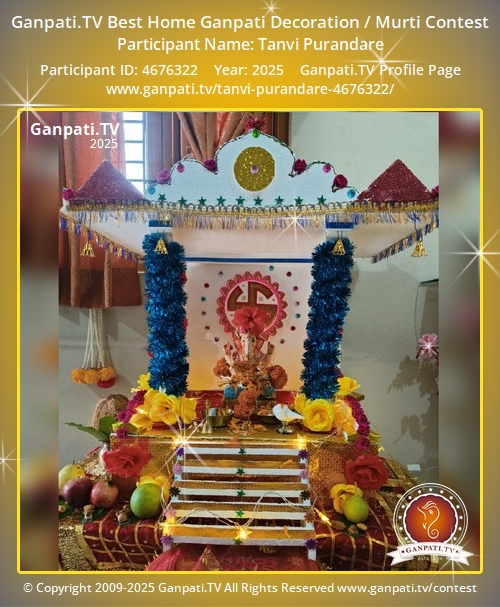 Tanvi Purandare Ganpati 2025