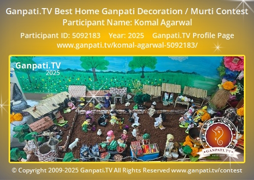 Komal Agarwal Ganpati 2025