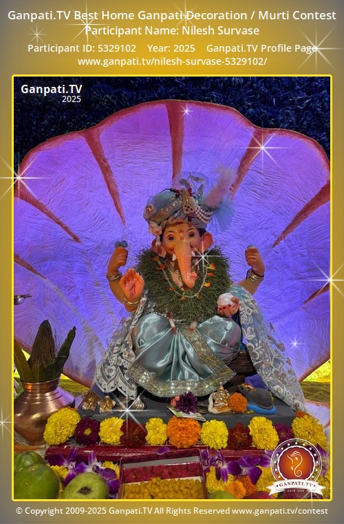 Nilesh Survase Ganpati 2025