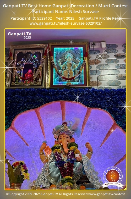Nilesh Survase Ganpati 2025