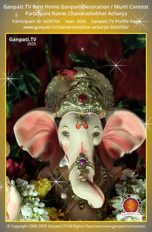 Chandrashekhar Acharya Ganpati 2025