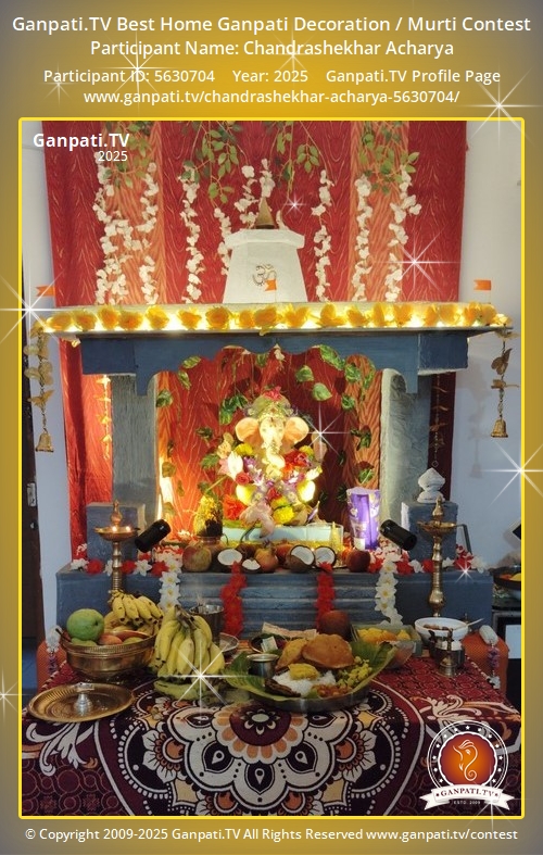 Chandrashekhar Acharya Ganpati 2025