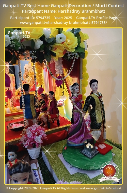 Harshadray Brahmbhatt Ganpati 2025
