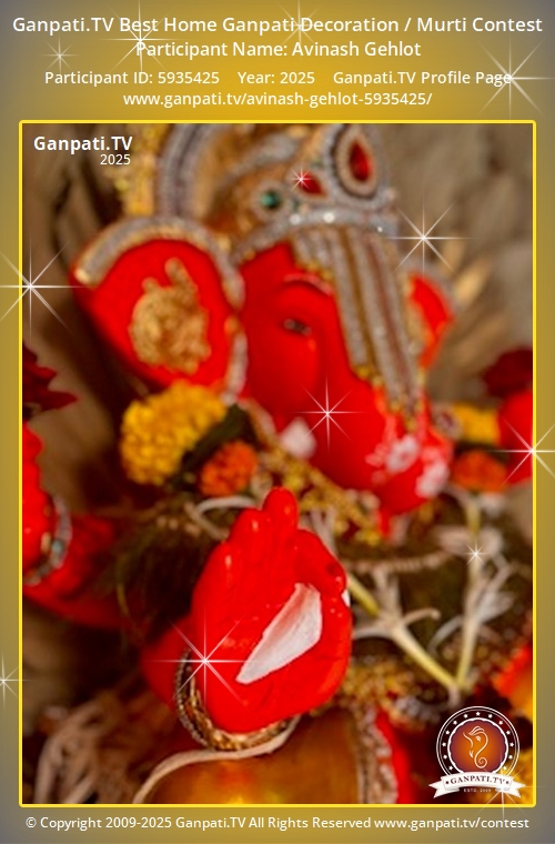 Avinash Gehlot Ganpati 2025