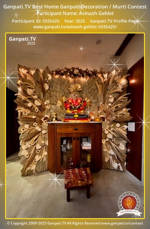 Avinash Gehlot Ganpati 2025