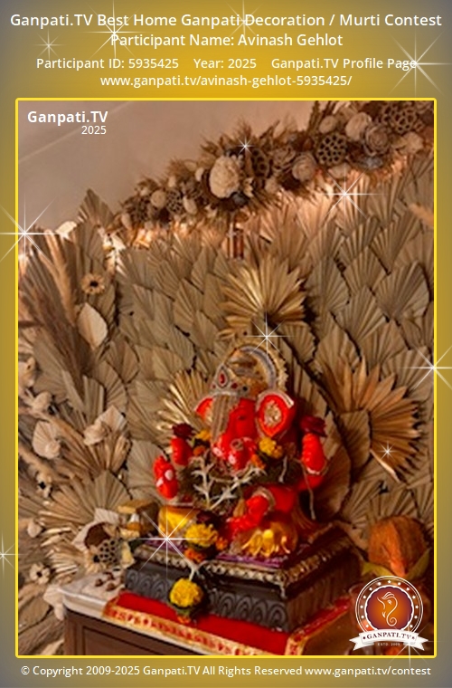 Avinash Gehlot Ganpati 2025