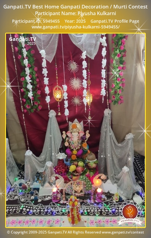 Piyusha Kulkarni Ganpati 2025