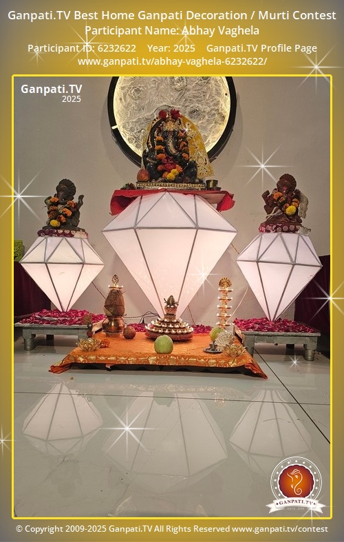 Abhay Vaghela Ganpati 2025