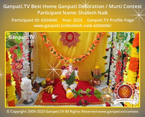 Shailesh Naik Ganpati 2025
