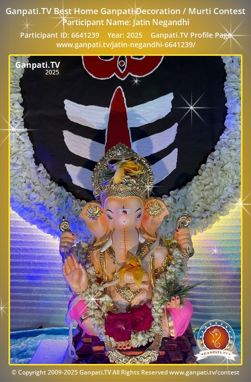 Jatin Negandhi Ganpati 2025