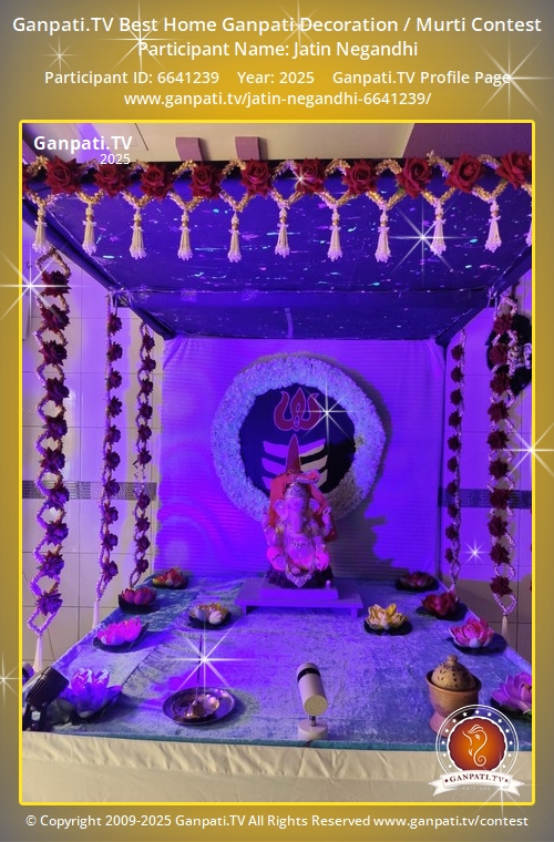 Jatin Negandhi Ganpati 2025