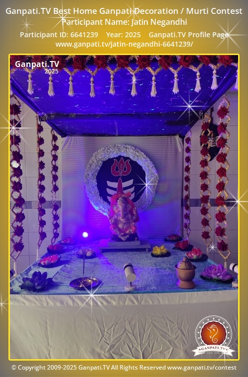 Jatin Negandhi Ganpati 2025