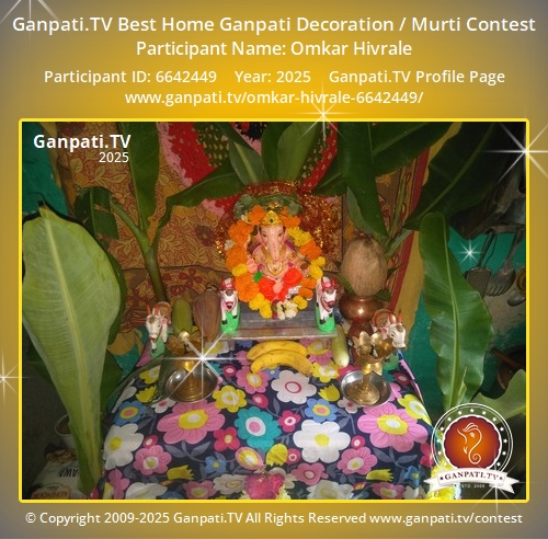 Omkar Hivrale Ganpati 2025