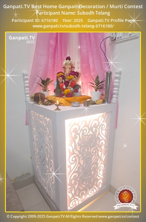 Subodh Telang Ganpati 2025