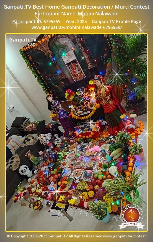 Mohini Nalawade Ganpati 2025