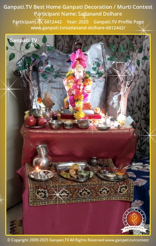 Sadanand Dolhare Ganpati 2025
