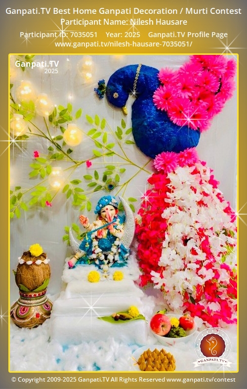 Nilesh Hausare Ganpati 2025