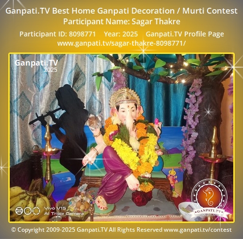 Sagar Thakre Ganpati 2025