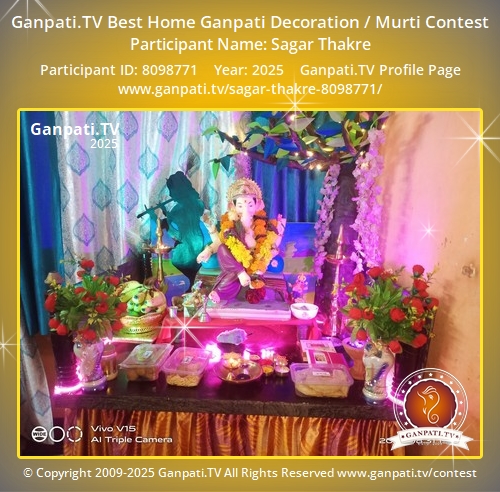 Sagar Thakre Ganpati 2025