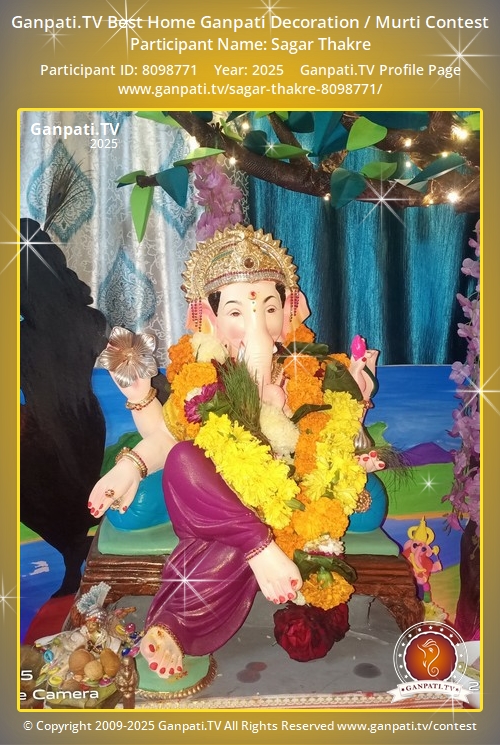 Sagar Thakre Ganpati 2025