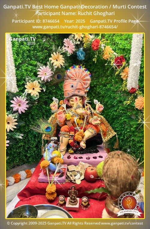 Ruchit Ghoghari Ganpati 2025