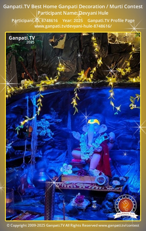 Devyani Hule Ganpati 2025